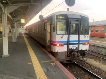 益田駅から出雲市駅の乗車記録(乗りつぶし)写真