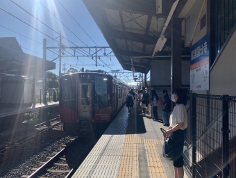 信濃国分寺駅から篠ノ井駅の乗車記録(乗りつぶし)写真