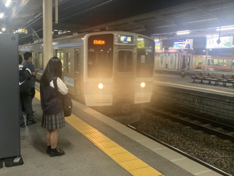 塩尻駅から川中島駅の乗車記録(乗りつぶし)写真