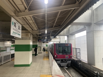 丸山駅から大宮駅の乗車記録(乗りつぶし)写真