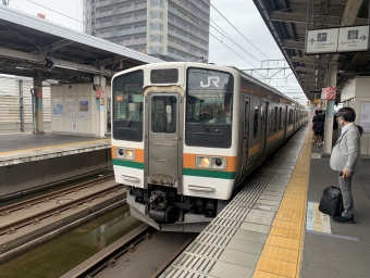 前橋駅から井野駅:鉄道乗車記録の写真