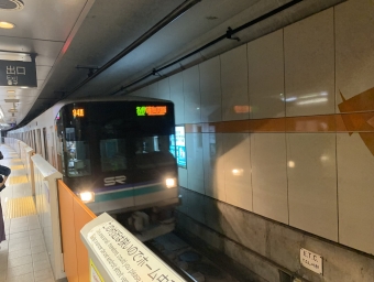 東川口駅から浦和美園駅:鉄道乗車記録の写真