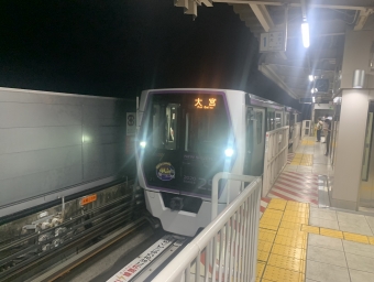 羽貫駅から志久駅の乗車記録(乗りつぶし)写真