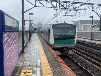 新木場駅から東雲駅の乗車記録(乗りつぶし)写真