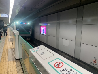 東京テレポート駅から大井町駅の乗車記録(乗りつぶし)写真
