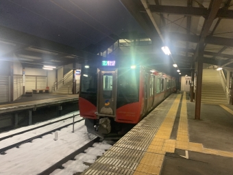 信濃国分寺駅から大屋駅の乗車記録(乗りつぶし)写真