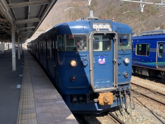 戸倉駅から坂城駅の乗車記録(乗りつぶし)写真