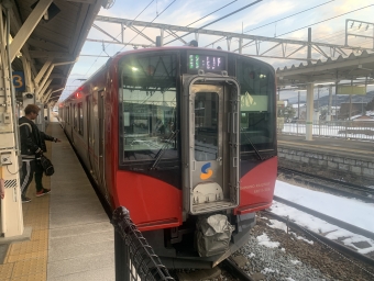軽井沢駅から信濃国分寺駅の乗車記録(乗りつぶし)写真