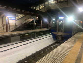 信濃国分寺駅から軽井沢駅の乗車記録(乗りつぶし)写真