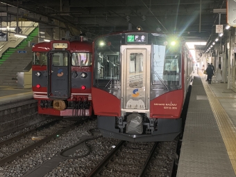 長野駅から戸倉駅の乗車記録(乗りつぶし)写真