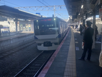 龍ケ崎市駅から取手駅の乗車記録(乗りつぶし)写真
