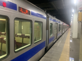 水戸駅から上野駅:鉄道乗車記録の写真