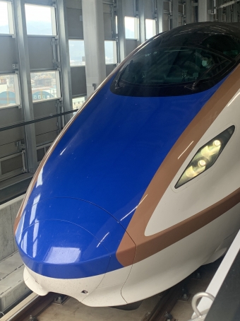 敦賀駅から東京駅の乗車記録(乗りつぶし)写真