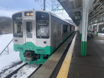 妙高高原駅から新井駅:鉄道乗車記録の写真