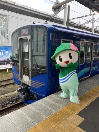 軽井沢駅から妙高高原駅の乗車記録(乗りつぶし)写真
