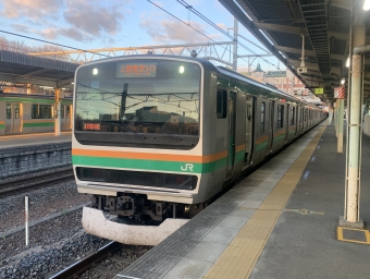高崎駅から深谷駅:鉄道乗車記録の写真