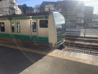 赤羽駅から板橋駅の乗車記録(乗りつぶし)写真