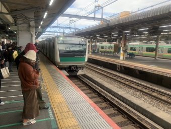 赤羽駅から板橋駅の乗車記録(乗りつぶし)写真