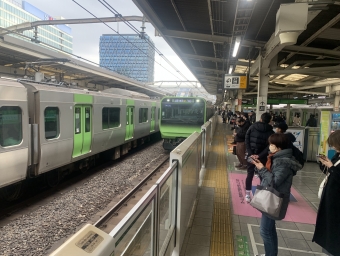 池袋駅から上野駅:鉄道乗車記録の写真