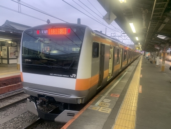 高尾駅から立川駅:鉄道乗車記録の写真