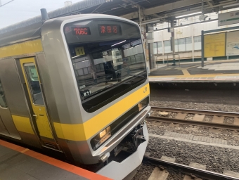 阿佐ケ谷駅から中野駅の乗車記録(乗りつぶし)写真