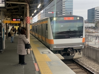中野駅から御茶ノ水駅の乗車記録(乗りつぶし)写真