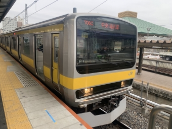 御茶ノ水駅から両国駅の乗車記録(乗りつぶし)写真