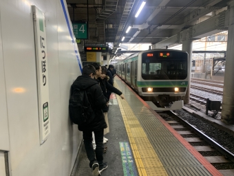 日暮里駅から松戸駅:鉄道乗車記録の写真