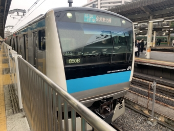 東十条駅から赤羽駅の乗車記録(乗りつぶし)写真