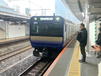 品川駅から西大井駅の乗車記録(乗りつぶし)写真