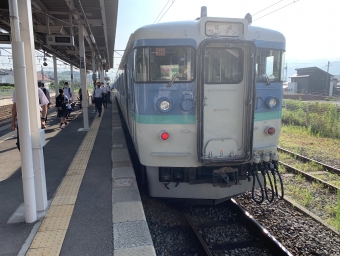 長野駅から豊野駅:鉄道乗車記録の写真