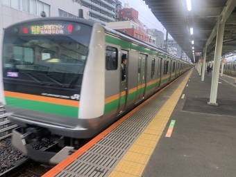 赤羽駅から尾久駅:鉄道乗車記録の写真