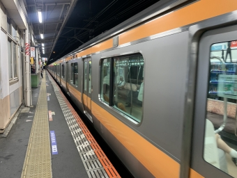 日野駅から国立駅:鉄道乗車記録の写真
