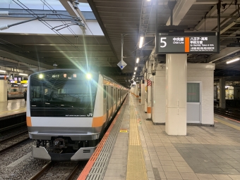 立川駅から青梅駅:鉄道乗車記録の写真