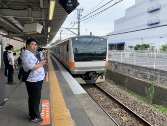 福生駅から牛浜駅の乗車記録(乗りつぶし)写真