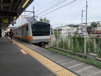 牛浜駅から拝島駅の乗車記録(乗りつぶし)写真
