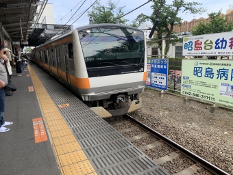 昭島駅から中神駅の乗車記録(乗りつぶし)写真