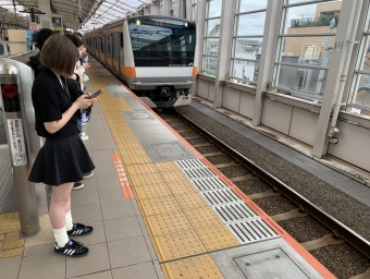 東小金井駅から武蔵境駅の乗車記録(乗りつぶし)写真