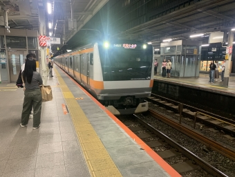 吉祥寺駅から武蔵境駅の乗車記録(乗りつぶし)写真