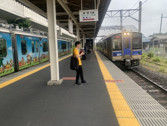 厨川駅から盛岡駅の乗車記録(乗りつぶし)写真