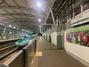 二戸駅から八戸駅の乗車記録(乗りつぶし)写真