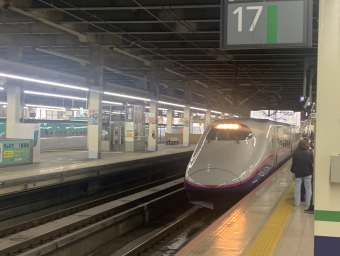 大宮駅から那須塩原駅の乗車記録(乗りつぶし)写真