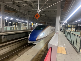 上越妙高駅から高崎駅:鉄道乗車記録の写真