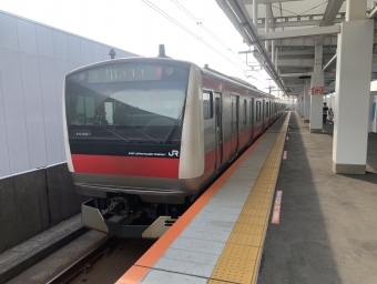 海浜幕張駅から幕張豊砂駅:鉄道乗車記録の写真