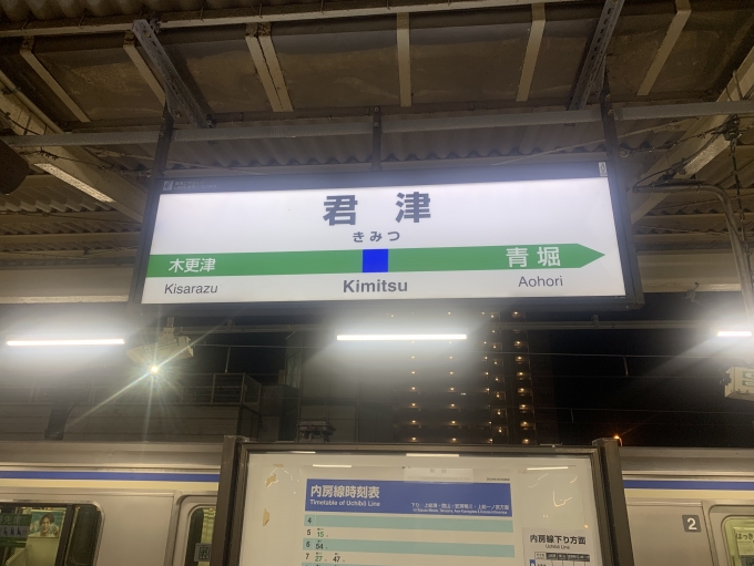 鉄道乗車記録の写真:駅名看板(4)        