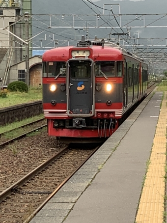 西上田駅から上田駅の乗車記録(乗りつぶし)写真