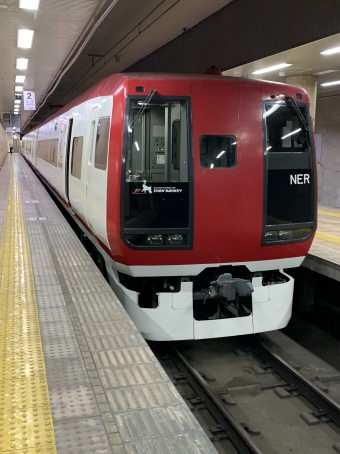 長野駅から須坂駅の乗車記録(乗りつぶし)写真