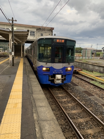 青海駅から糸魚川駅の乗車記録(乗りつぶし)写真