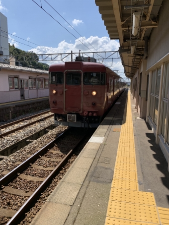 津幡駅から七尾駅の乗車記録(乗りつぶし)写真