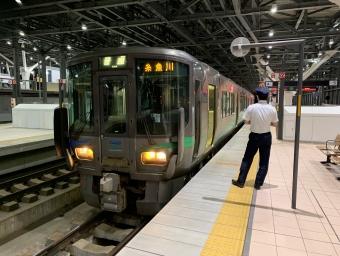 富山駅から青海駅の乗車記録(乗りつぶし)写真